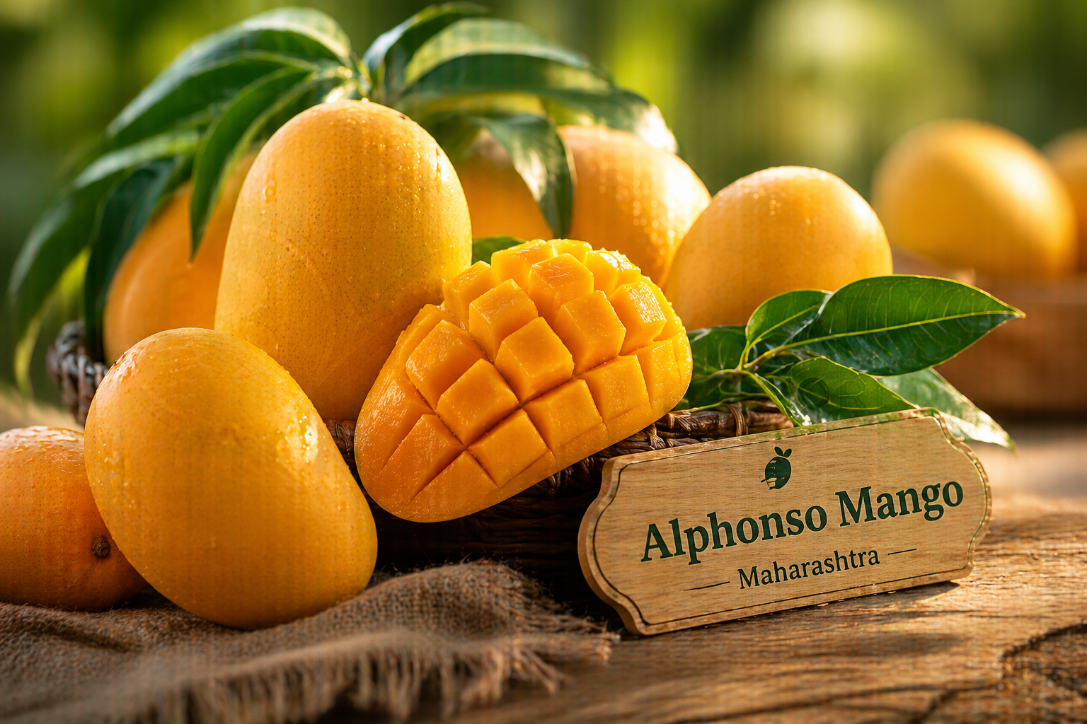 Fresh Indian mangoes